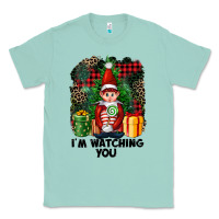 Seafoam I'm Watching You Elf Classic Tee - FaDigitalArtStudio
