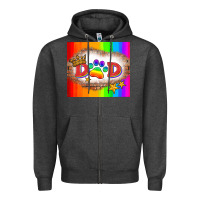 Lgbtq Dad And Paw Zipper Hoodie | Teevron