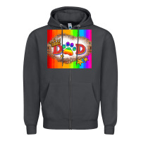 Smoke lgbtq dad and paw Zipper Hoodie - HRA Design Shop