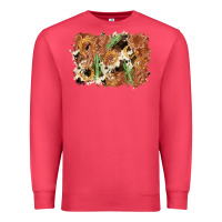 Cardinal horseshoe cowhide cactus background Premium Sweatshirt - AdoDesignShop