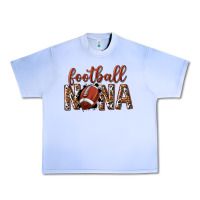 Grape Ice football nana with leopard Urban Heavy Tee - texasbilliewilder