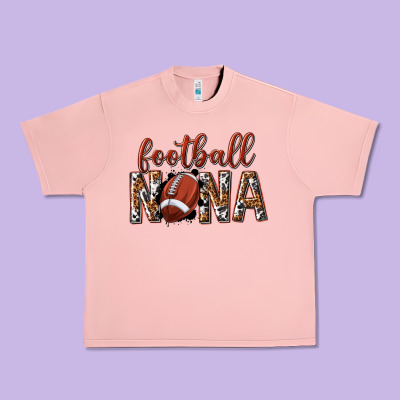 Urban Heavy Tee football nana with leopard