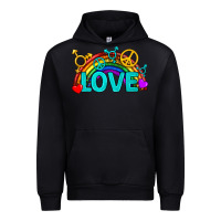 Black Western LGBTQ+ Love Rainbow Urban Hoodie - BundleAndBundleShop