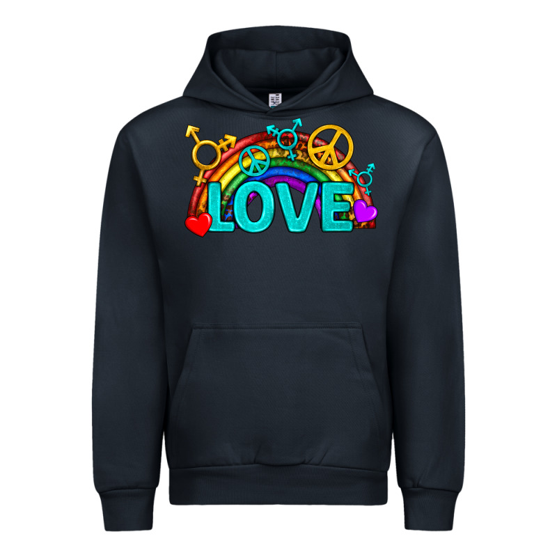 Western Lgbtq+ Love Rainbow Urban Hoodie by BundleAndBundleShop | Teevron