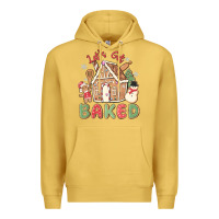 Antique Gold let's get baked Premium Hoodie - MaliasSmallBusiness