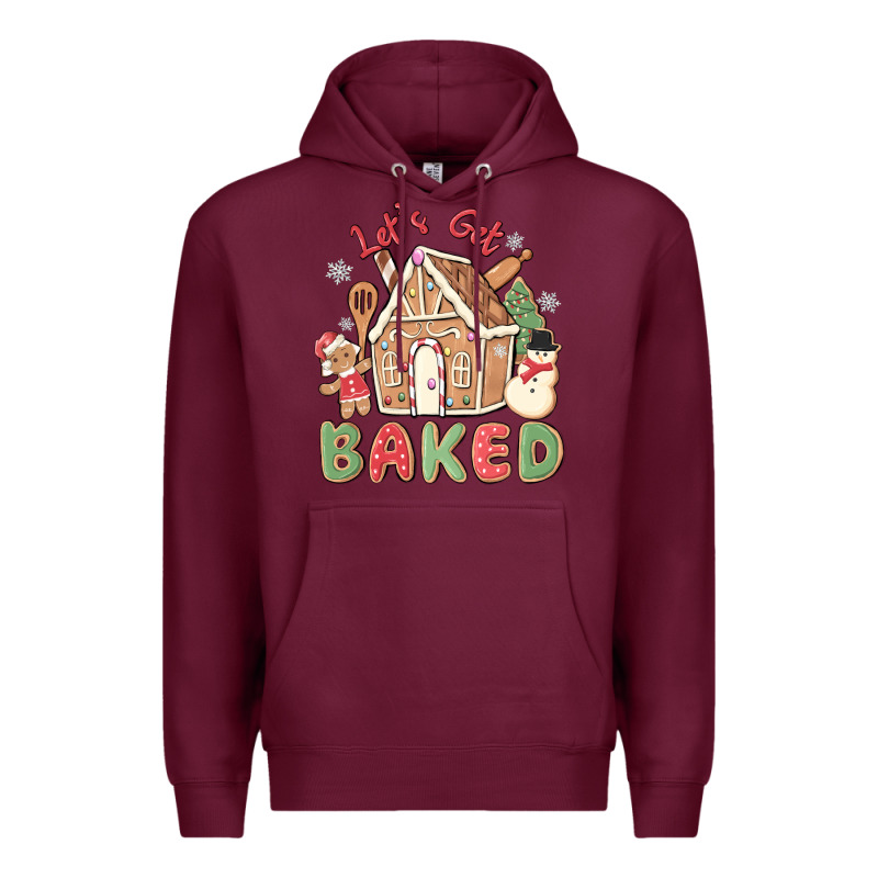 Let's Get Baked Premium Hoodie by MaliasSmallBusiness | Teevron