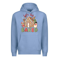 Colony Blue let's get baked Premium Hoodie - MaliasSmallBusiness