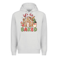 Dove Grey let's get baked Premium Hoodie - MaliasSmallBusiness