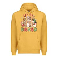 Mustard let's get baked Premium Hoodie - MaliasSmallBusiness
