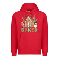 Red let's get baked Premium Hoodie - MaliasSmallBusiness