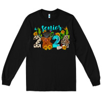 Black senior 2024 cow Long Sleeve Tee - Zillion Design Studio