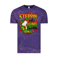 Cloud Purple Steppin' into Juneteenth Vintage Tee - RanaPortraitStore