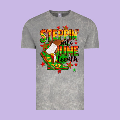Vintage Tee Steppin' into Juneteenth