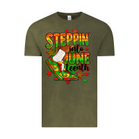 Vintage Olive Steppin' into Juneteenth Vintage Tee - RanaPortraitStore