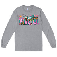 Heather Grey nicu Long Sleeve Tee - AdoDesignShop