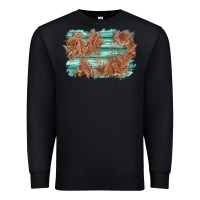 Black wood leather background Premium Sweatshirt - AdoDesignShop