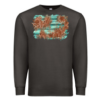 Smoke wood leather background Premium Sweatshirt - AdoDesignShop
