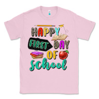 Bubblegum Pink happy first day of school Classic Tee - Zillion Design Studio