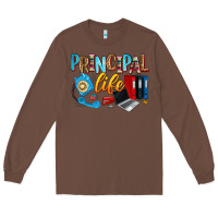 Chestnut principal life Long Sleeve Tee - Zillion Design Studio