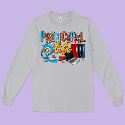 Principal Life Long Sleeve Tee Designed By Zillion Design Studio