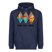 Navy teach love inspire Heavyweight Hoodie - JahusDesignShop
