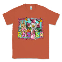 Copper easter cross background Classic Tee - BarkalooDesign