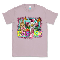 Lilac easter cross background Classic Tee - BarkalooDesign