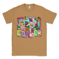 Toasted Coconut easter cross background Classic Tee - BarkalooDesign