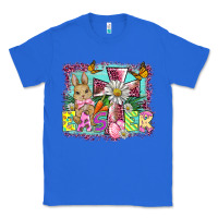 True Royal easter cross background Classic Tee - BarkalooDesign