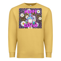 Antique Gold easter happy easter gnomes bunny daisys Premium Sweatshirt - Artiststas