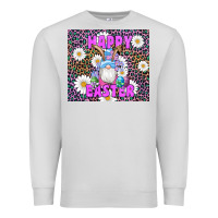 Dove Grey easter happy easter gnomes bunny daisys Premium Sweatshirt - Artiststas
