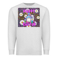 Oatmeal Heather easter happy easter gnomes bunny daisys Premium Sweatshirt - Artiststas