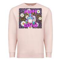 Pale Pink easter happy easter gnomes bunny daisys Premium Sweatshirt - Artiststas