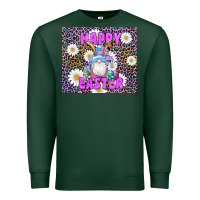 Sports Green easter happy easter gnomes bunny daisys Premium Sweatshirt - Artiststas