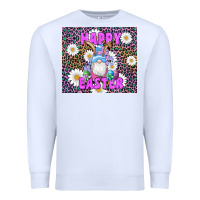 White easter happy easter gnomes bunny daisys Premium Sweatshirt - Artiststas
