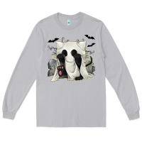 Moon Dust Ghost Cat Long Sleeve Tee - texasbilliewilder