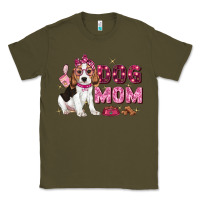 Army Green dog mom Classic Tee - Zillion Design Studio