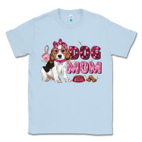 Dusty Blue dog mom Classic Tee - Zillion Design Studio