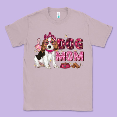 Dog Mom Classic Tee Designed By Zillion Design Studio
