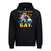 Lgbtq I'm Not Gay I'm Super Gay Urban Hoodie | Teevron