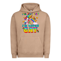 Pigment Burro LGBTQ I'm Not Gay I'm Super Gay Urban Hoodie - BundleAndBundleShop