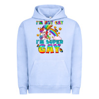 Pigment Grape Ice LGBTQ I'm Not Gay I'm Super Gay Urban Hoodie - BundleAndBundleShop