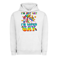 Pigment Lunar Rock LGBTQ I'm Not Gay I'm Super Gay Urban Hoodie - BundleAndBundleShop