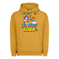Pigment Peanut Butter LGBTQ I'm Not Gay I'm Super Gay Urban Hoodie - BundleAndBundleShop