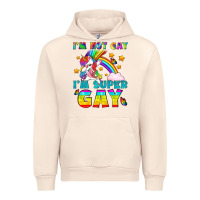 Sandshell LGBTQ I'm Not Gay I'm Super Gay Urban Hoodie - BundleAndBundleShop