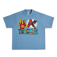 Pebble Blue a  teacher Urban Heavy Tee - Zillion Design Studio