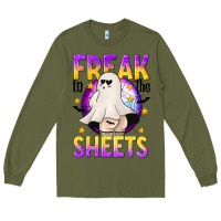 Army Green Freak In The Sheets Long Sleeve Tee - texasbilliewilder