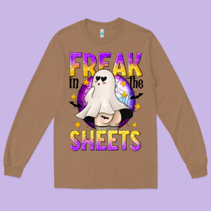 Freak In The Sheets Long Sleeve Tee Designed By Texasbilliewilder