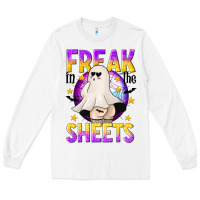 White Freak In The Sheets Long Sleeve Tee - texasbilliewilder