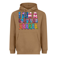 I Am A Survivor With All Cancer Ribbons Heavyweight Hoodie | Teevron